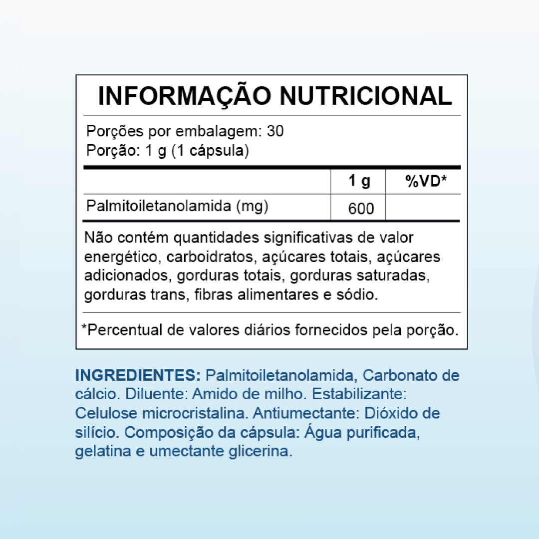 Tabela Nutricional